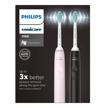 Philips Sonicare Електрическа звукова четка за зъби HX3675/15 x2 броя