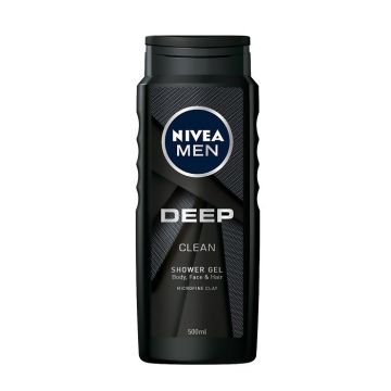 Nivea Men Deep Душ гел за тяло, лице и коса за мъже х500 мл