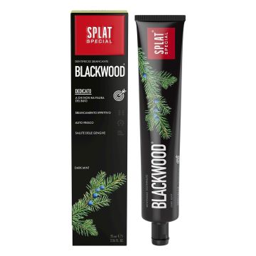 Splat Blackwood Избелваща паста за зъби с екстракт от черно дърво х75 мл