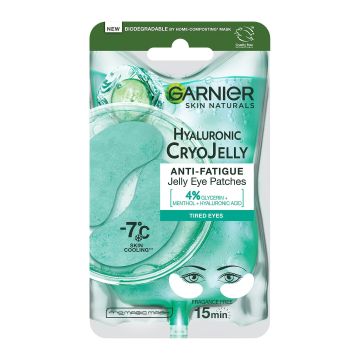 Garnier Skin Naturals Hyaluronic Cryo Jelly Гел-маска за очи с охлаждащ ефект x5 грама