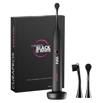 Curaprox Електрическа четка за зъби Hydrosonic Black Is White