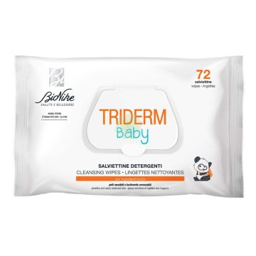 Bionike Triderm Baby&Kid Бебешки влажни кърпички x72 броя