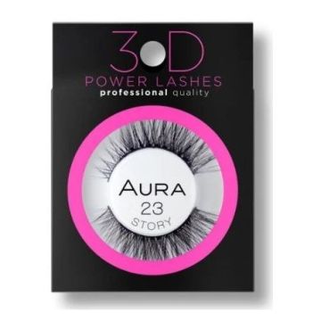 Aura Power Lashes 3D Изкуствени мигли,  023 Story