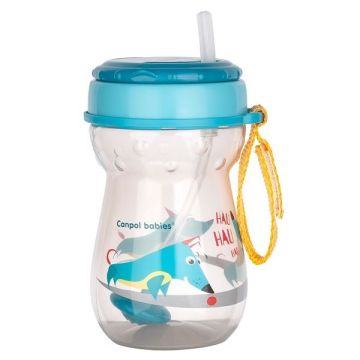 Canpol babies Sport Cup Чаша със сламка за деца над 12 месеца x350 мл - 56/518