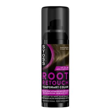 Syoss Root Retoucher Оцветяващ спрей за корени, цвят Dark Brown x120 мл