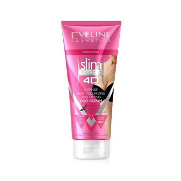 Eveline Slim Extreme 4D Концентрат-серум за увеличаване и и повдивагане на бюст х200 мл