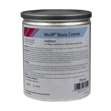 Dr. Wolff  Basis Крем за суха кожа х700 грама