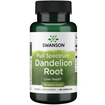 Корен от Глухарче 515 мг х60 капсули Swanson