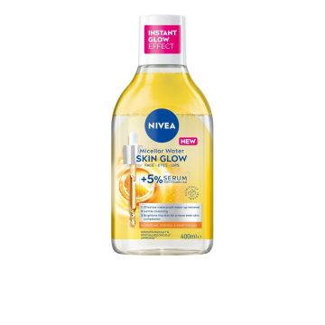 Nivea Skin Glow Мицеларна вода с витамини C & E x400 мл