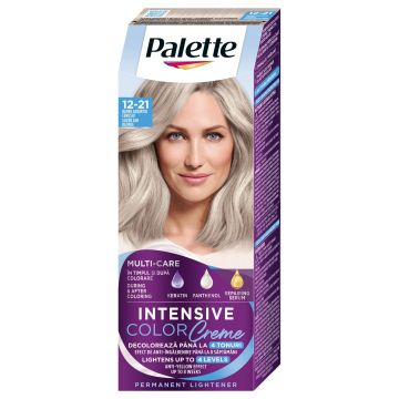 Palette Intensive Color Creme Дълготрайна крем боя за коса 12-21, Silver Ash Blonde