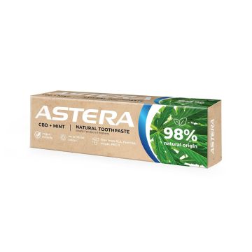 Astera Natural CBD+Mint Паста за зъби x75 мл