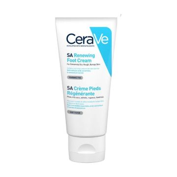 CeraVe SA Обновяващ крем за крака за суха кожа х88 мл