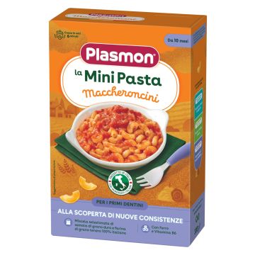 Plasmon Бебешка паста Maccheroncini 10+месеца x300 грама