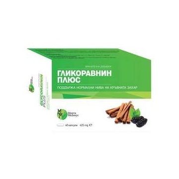 Гликоравнин Плюс 425мг х40 капсули Mirta Medicus