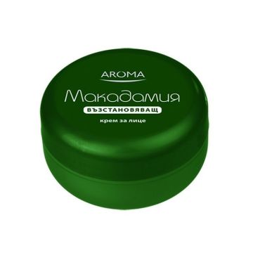 Aroma Face Възстановяващ крем за лице с макадамия х75 мл