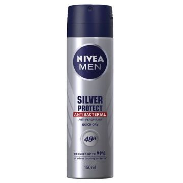 Nivea Men Silver Protect Спрей против изпотяване за мъже х150 мл