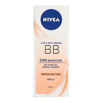 Nivea Essentials Medium BB Крем за 24ч хидратация и равномерен тен х50 мл