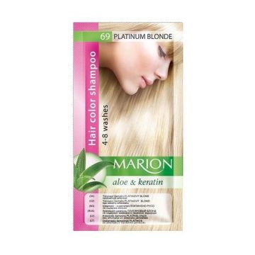 Marion Шампоан оцветител с алое вера и кератин, цвят 69