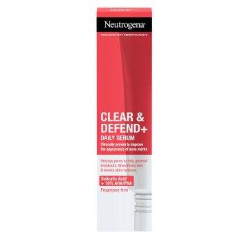 Neutrogena Clear & Defend + Серум за лице против акне х30 мл