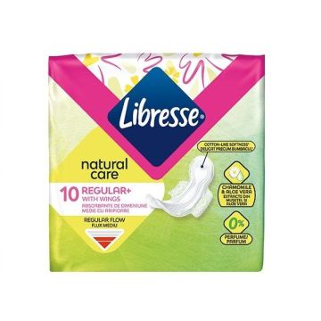 Libresse Natural Care Normal Дамски превръзки х10 броя