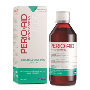 Perio-Aid Active Control Вода за уста за продължителна употреба до 6 месеца x500 мл Dentaid