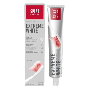 Splat Extreme White Интензивно избелваща паста за зъби х75 мл