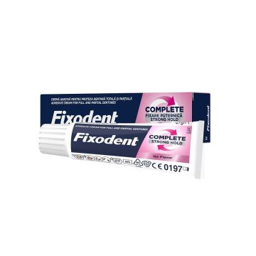 Fixodent Complete Фиксиращ крем за зъбни протези без вкус х47 грама