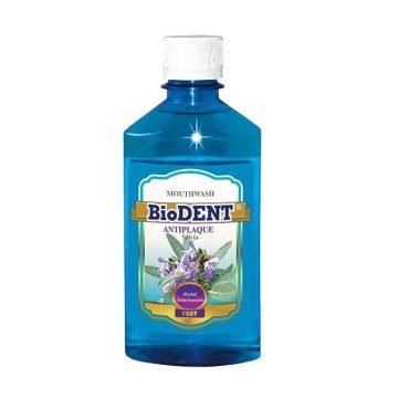 BioDent Antiplaque Вода за уста антиплака със салвия х300 мл