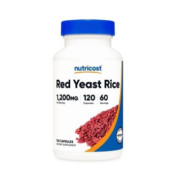 Червен ориз за сърдечно-съдовата система х120 капсули Nutricost