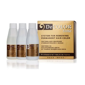 De Color Time Система за отстраняване на цвета от трайно боядисана коса х1 брой