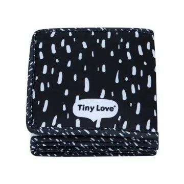 Tiny Love Мека двулицева книжка-обиколник Black&White Decor, 0м+