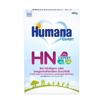 Humana HN Expert Диетична храна за специални медицински цели при диария с банан за кърмачета веднага след раждането x300 грама