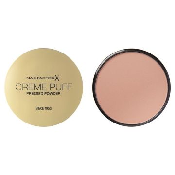 Max Factor Creme Puff Компактна пудра с високо покритие и матиращ ефект, 53 Tempting Touch