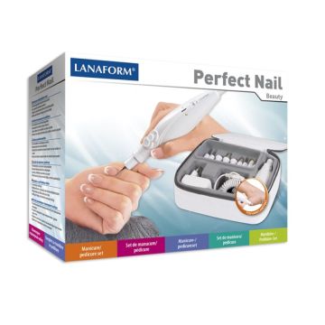 Lanaform Perfect Nail Комплект за маникюр и педикюр - LA130507