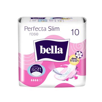Bella Perfecta Ultra Rose Дамски превръзки с крилца х10 броя