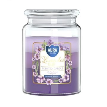 Bispol Lavender Relief Ароматна свещ Лавандулово спокойствие x500 грама