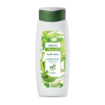 Aroma Natural Душ крем за тяло с алое х400 мл
