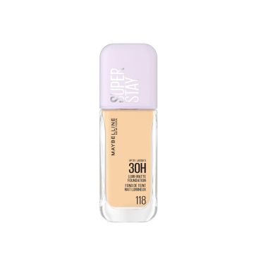 Maybelline SuperStay Lumi Matte Фон дьо тен за лице х35 мл, цвят 118
