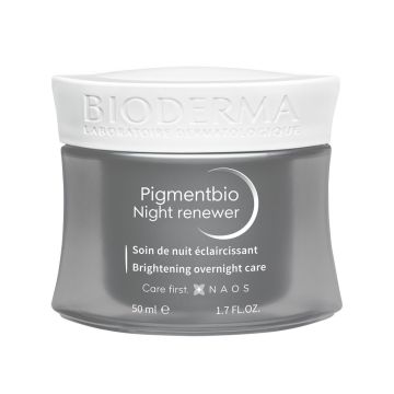 Bioderma Pigmentbio Изсветляващ нощен крем за лице против пигментации х50 мл