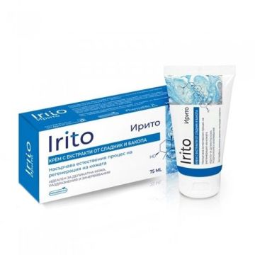 Naturpharma Irito възстановяващ крем при раздразнения и зачервявания х75 мл