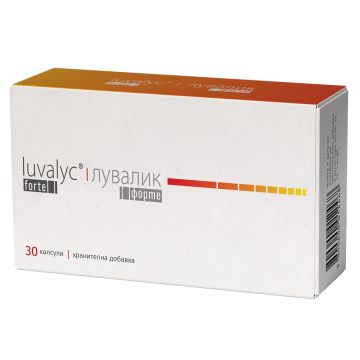 Лувалик Форте антиоксидантен комплекс за добро зрение х30 капсули Naturpharma