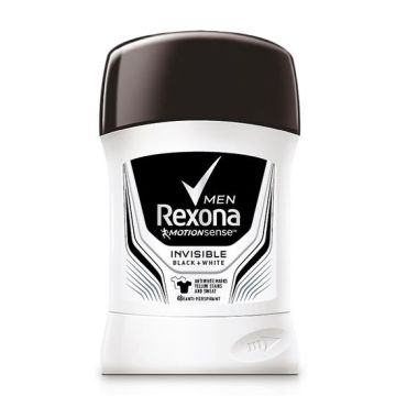 Rexona Men Invisible Black&White Део стик против изпотяване за мъже х50 мл