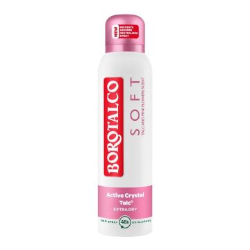 Borotalco Soft  Део спрей против изпотяване 48h x150 мл