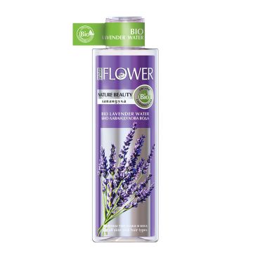 Nature of Agiva Flower Био лавандулова вода за лице с хидратиращ и озаряващ ефект x200 мл