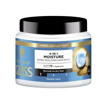 Gliss Moisture 4в1 Хидратираща маска за нормална към суха коса x400 мл