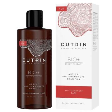 Cutrin Bio+ Биоактивен шампоан против пърхот за лющещ и мазен скалп x250 мл