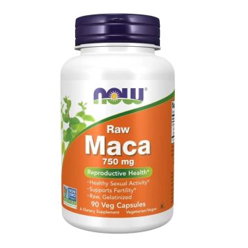 Мака 750 мг x90 капсули, Now Foods