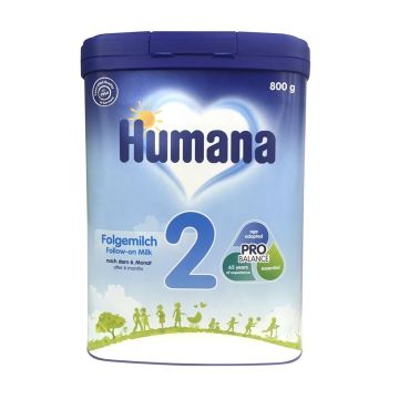Humana 2 Храна за бебета след 6-тия месец x800 грама