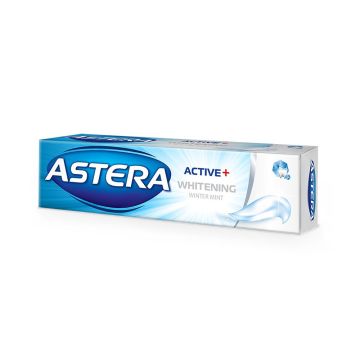 Astera Activе+ Whitening Избелваща паста за зъби х100 мл