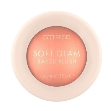Catrice Soft Glam Baked Blush Руж и хайлайтър за лице х5,6 грама, 020 Peachy Breeze
